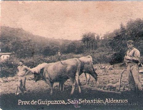 Postcards: POSTAL ORIGINAL DECADA DE LOS 30. PROV. GUIPUZCOA N&ordm; 1284. VER TAMA&Ntilde;O Y EXPLICACION.