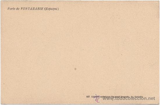 Postales: PORTE DE FONTARABIE (ESPAGNE) - Foto 2