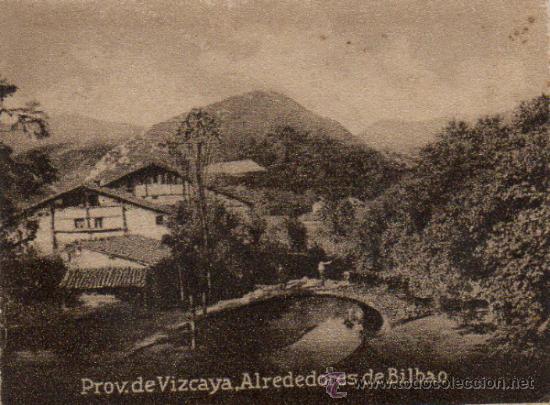 Postcards: POSTAL ORIGINAL DECADA DE LOS 30. PROV. VIZCAYA N&ordm; 1314. VER TAMA&Ntilde;O Y EXPLICACION.