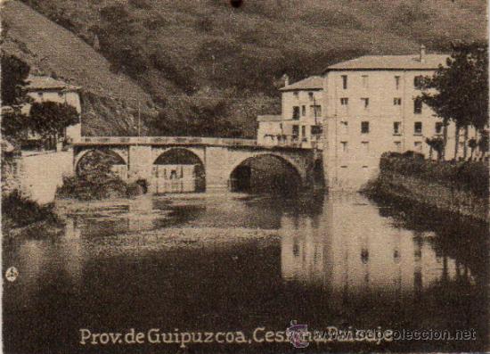 Postcards: POSTAL ORIGINAL DECADA DE LOS 30. PROV.GUIPUZCOA N&ordm; 1296. VER TAMA&Ntilde;O Y EXPLICACION.