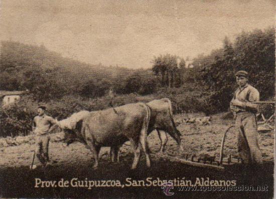 Postcards: POSTAL ORIGINAL DECADA DE LOS 30. PROV.GUIPUZCOA N&ordm; 1284. VER TAMA&Ntilde;O Y EXPLICACION.