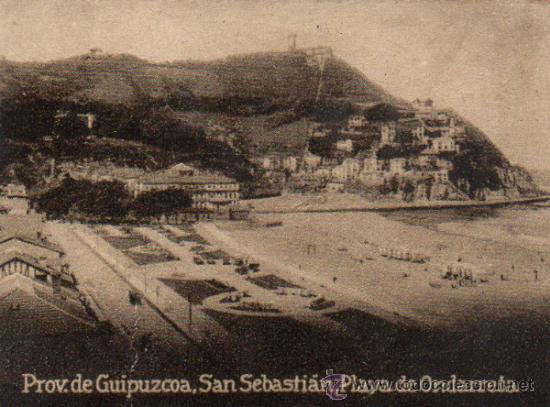 Postcards: POSTAL ORIGINAL DECADA DE LOS 30. PROV.GUIPUZCOA N&ordm; 1277. VER TAMA&Ntilde;O Y EXPLICACION.