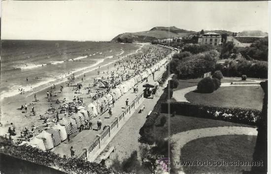 Postales: ZARAUZ LA PLAYA ESCRITA - Foto 1