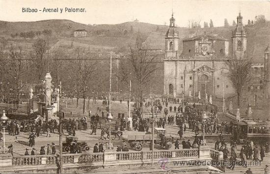 Postales: BILBAO - ARENAL Y PALOMAR - Foto 1