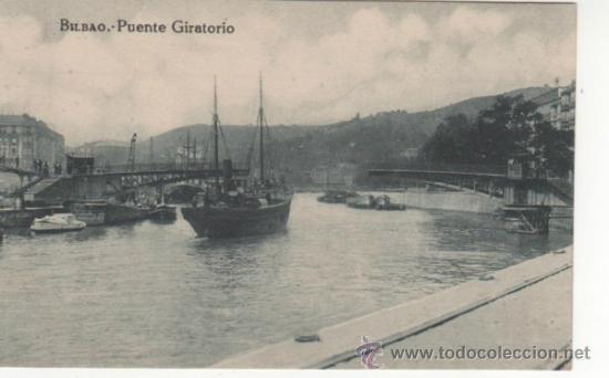 Postkarten: BILBAO.-Puente Giratorio