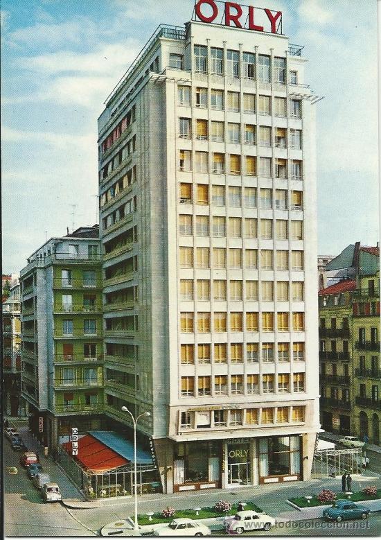 Postales: SAN SEBASTIAN / HOTEL ORLY / EDICIONES MANIPEL-FOURNIER / SIN FRANQUEAR