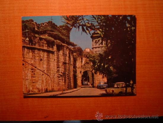 Postkarten: POSTAL FUENTERRABIA ENTRADA POR LAS MURALLAS SIN CIRCULAR