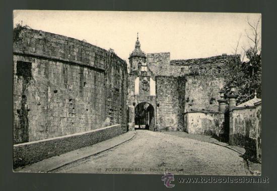 Postales: FUENTERRABIA PUERTA PRINCIPAL - SIN Edici&oacute;n - Postal - Foto 1