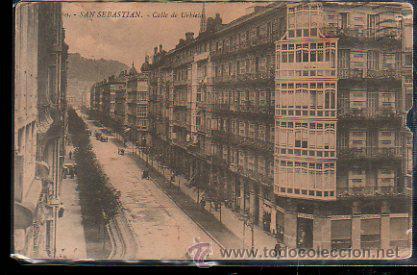 Postcards: TARJETA POSTAL DE SAN SEBASTIAN - CALLE DE URBIETA. 60. EDICION GALARZA