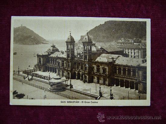 Postales: Postal . San Sebastian. El Gran Casino. Ed. M. Arribas.