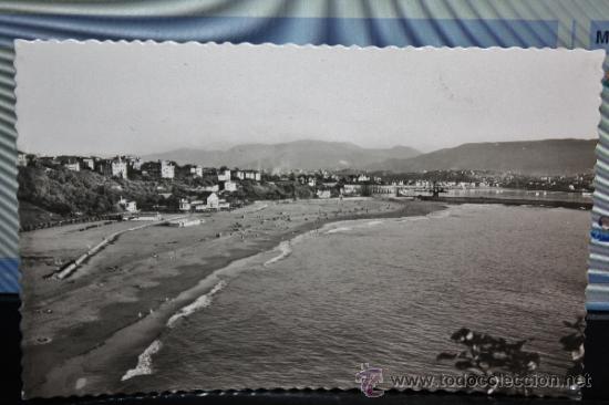 Postales: PLAYA DE ALGORTA-VIZCAYA