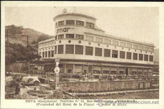 Postales: DEVA (GUIPUZCOA).- BAR-RESTAURANTE - Foto 1