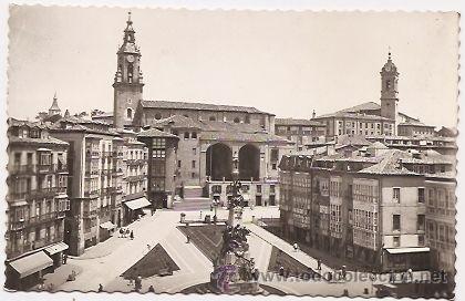 Postales: Vitoria, postal formato antiguo - Foto 1