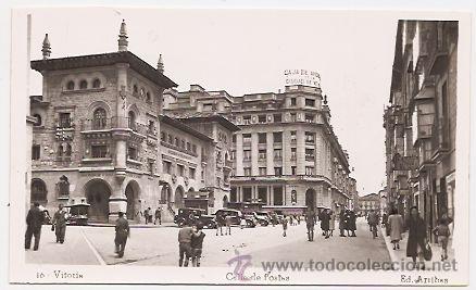 Postales: Vitoria, postal formato antiguo - Foto 1