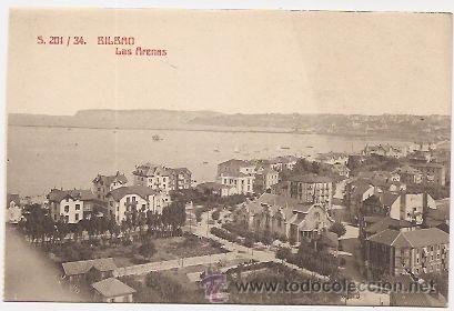 Postales: Las Arenas, postal antigua - Foto 1