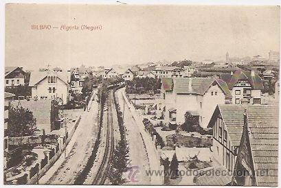 Postales: Algorta, Vizcaya. Formato antiguo - Foto 1