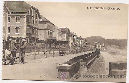 Postales: Fuenterrab&iacute;a, postal antigua - Foto 1