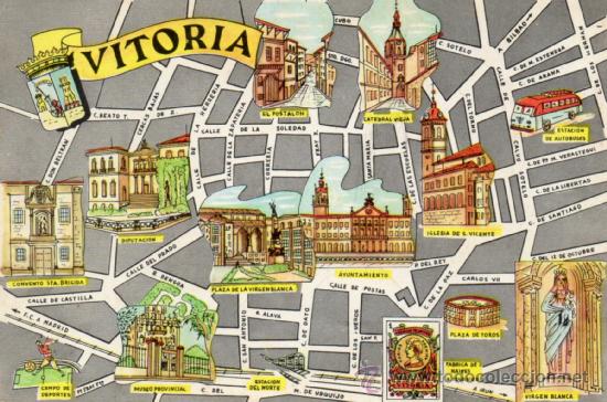Postales: vitoria. plano. fresmo - Foto 1