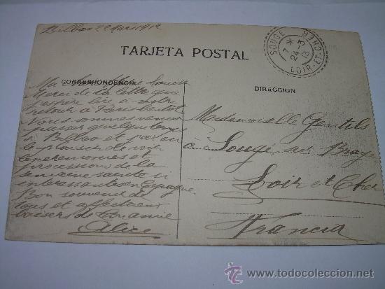 Postales: ANTIGUA POSTAL....BILBAO - Foto 3