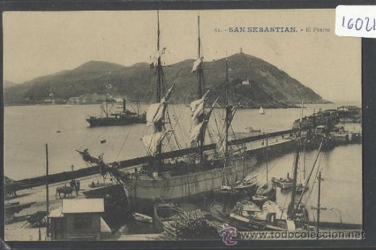 Postais: SAN SEBASTIAN - 62 - EL PUERTO - ED. G. GALARZA - (16.021)