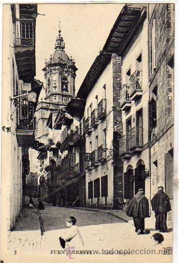 Postales: Fuenterrabia. 3 Calle Mayor. ND Sin circular - Foto 1