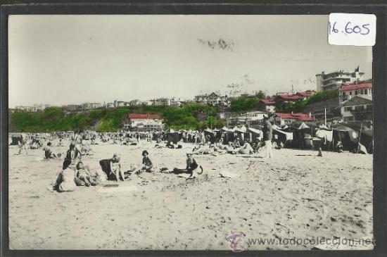 Postales: ALGORTA - 34 - PLAYA DE EREAGA - POSTAL MADRID - (16605) - Foto 1