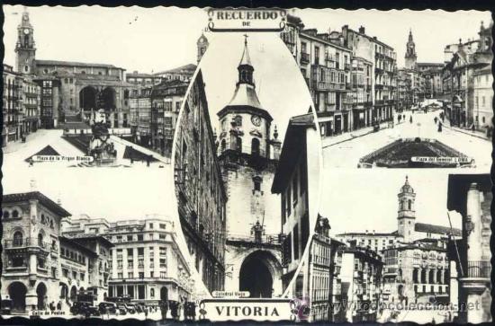 Postales: RECUERDO DE VITORIA - Foto 1
