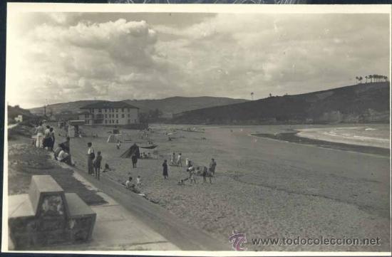 Postales: PLENCIA (VIZCAYA).- LA PLAYA - Foto 1