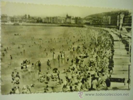 Postales: postal s.sebastian . playa concha - Foto 1