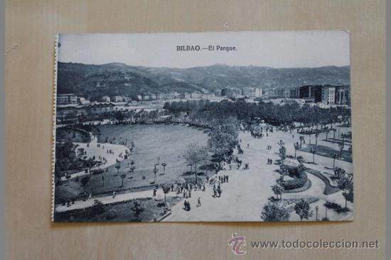 Postales: Postal. Bilbao. El Parque. L.G. - Foto 1