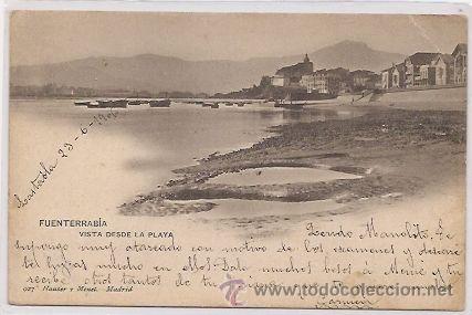 Postales: Fuenterrab&iacute;a. Hauser y Menet. Dorso sin dividir - Foto 1