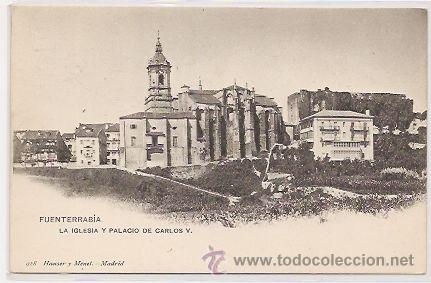 Postales: Fuenterrab&iacute;a. Hauser y Menet. Dorso sin dividir - Foto 1