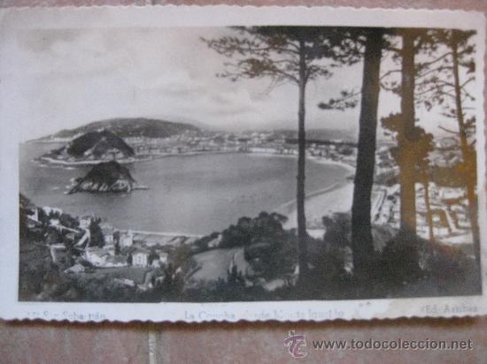 Postales: Postal de &rdquo;La Concha&rdquo; San Sebasti&aacute;n - Foto 1