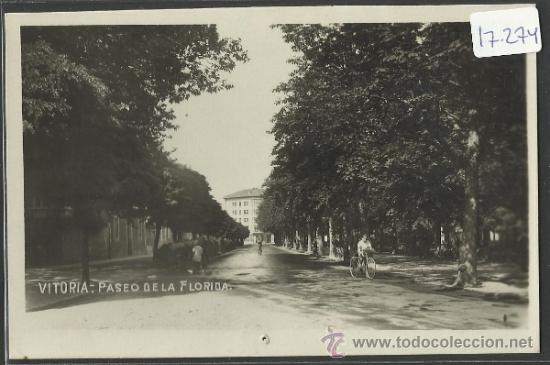 Postales: VITORIA - PASEO DE LA FLORIDA - (17274) - Foto 1