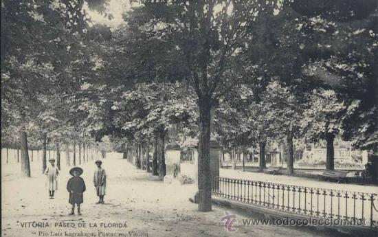 Postales: VITORIA (&Aacute;LAVA).- PASEO DE LA FLORIDA - Foto 1