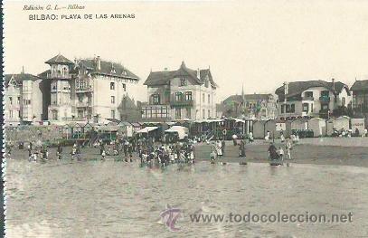 Postales: Bilbao. Playa de las Arenas - Foto 1