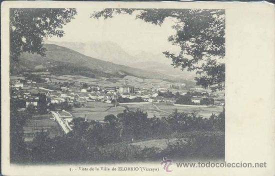 Postais: VISTA DE LA VILLA DE ELORRIO (VIZCAYA)