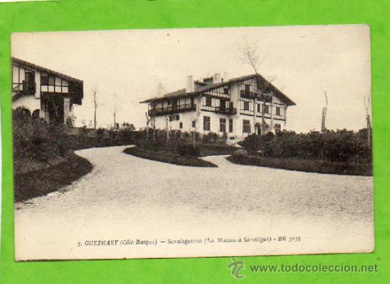 Postales: POSTAL DE GUETARIA LA MAISON DE SARALEGUI - Foto 1
