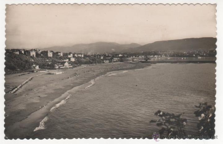Postales: ALGORTA.- VIZCAYA. Playa de Ereaga - Foto 1