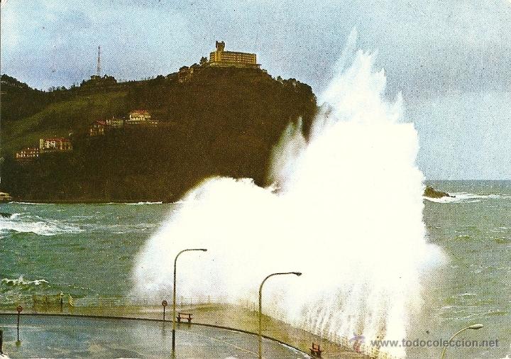 Postales: POSTAL: SAN SEBASTI&Aacute;N, TEMPORAL,  SIN CIRCULAR - Foto 1