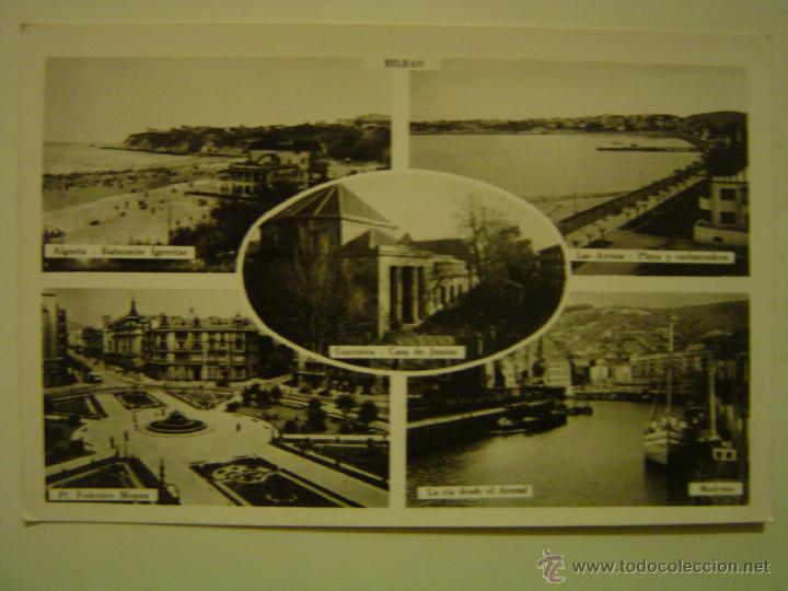 Postales: POSTAL DE BILBAO (DIVIDIDA EN CINCO PARTES) - Foto 1
