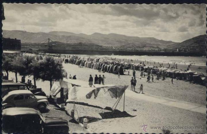Postales: ALGORTA(VIZCAYA).-PLAYA - Foto 1