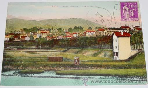 ANTIGUA POSTAL DE IRUN - CIRCULADA.