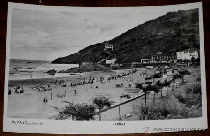 Postales: ANTIGUA FOTO POSTAL DE DEVA . LA PLAYA - MANIPEL, SIN CIRCULAR - Foto 1