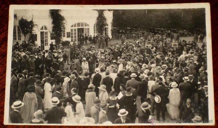Postkarten: ANTIGUA FOTO POSTAL DE VISITA DE S.M. ALFONSO XIII - MONARQUIA - SAN SEBASTIAN EN 1923 - CON SELLO P