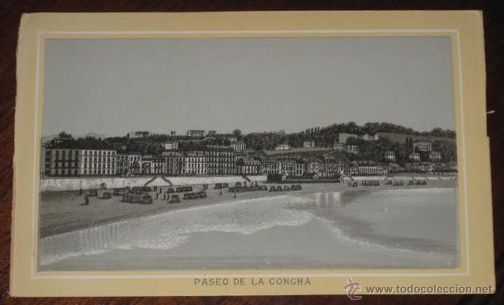 Postcards: ANTIGUA POSTAL DE SAN SEBASTIAN - PASEO DE LA CONCHA - NO CIRCULADA.