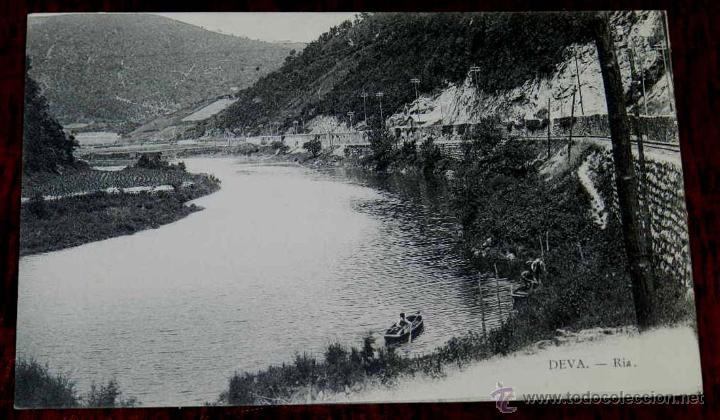 Postales: ANTIGUA POSTAL DE DEVA (GUIPUZCOA). RIA - NO CONSTA MARCA EDITORIAL, SIN CIRCULAR - Foto 1