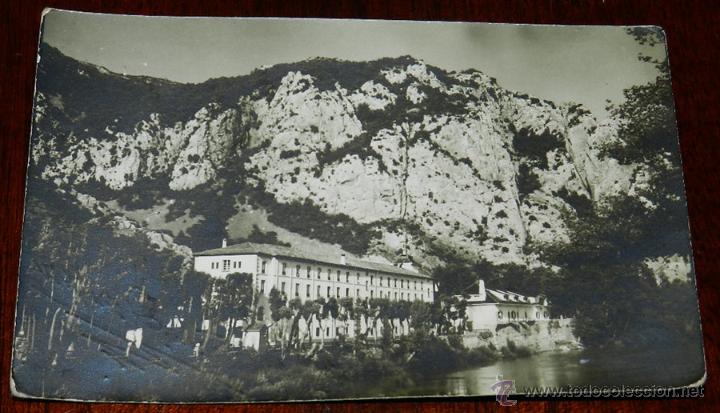 Postcards: ANTIGUA FOTO POSTAL DE SOBRON, ALAVA, NO CIRCULADA, ESCRITA.