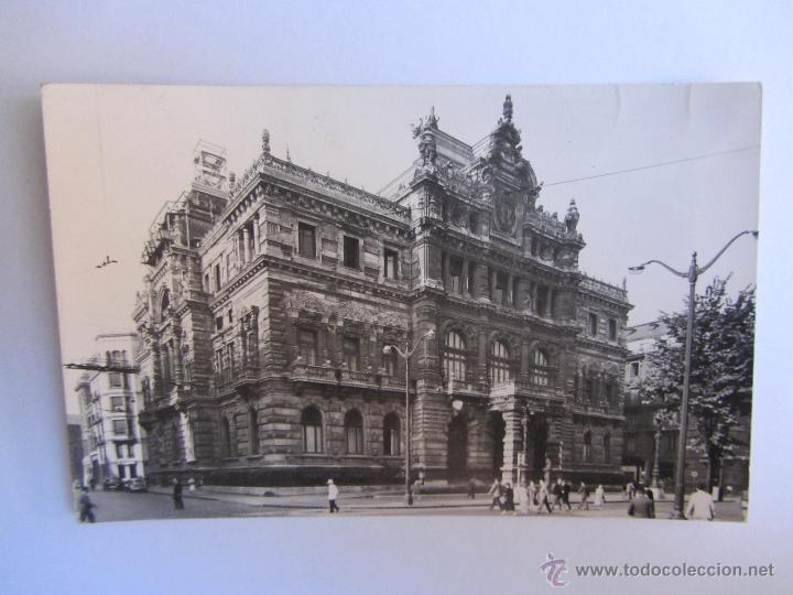 Postales: Postal de Bilbao. Edificio de la Diputaci&oacute;n Provincial. Postal Madrid. Circulada - Foto 1