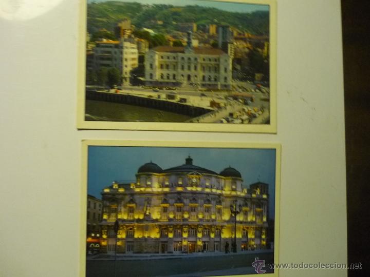 Postales: LOTE POSTALES BILBAO-TEATRO ARRIAGA.-AYUNTAMIENTO